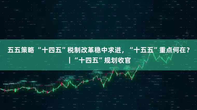 五五策略 “十四五”税制改革稳中求进，“十五五”重点何在？｜“十四五”规划收官