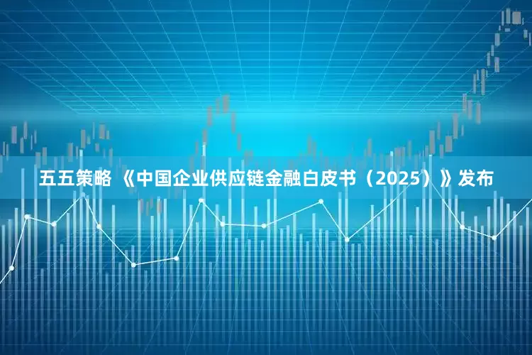五五策略 《中国企业供应链金融白皮书（2025）》发布